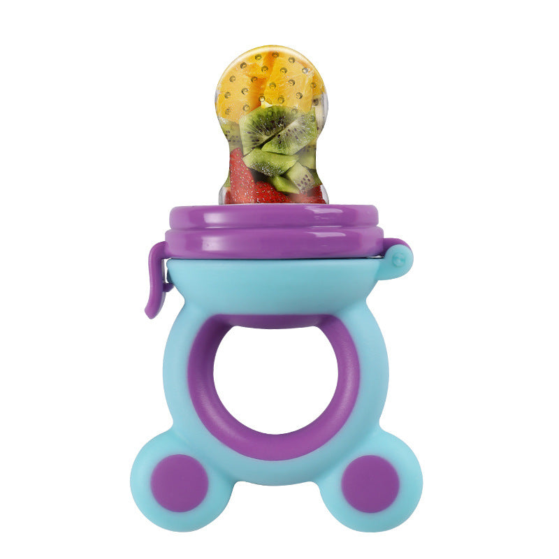 Baby Pacifier Fruit & Vegetable Silicone Mesh Bag