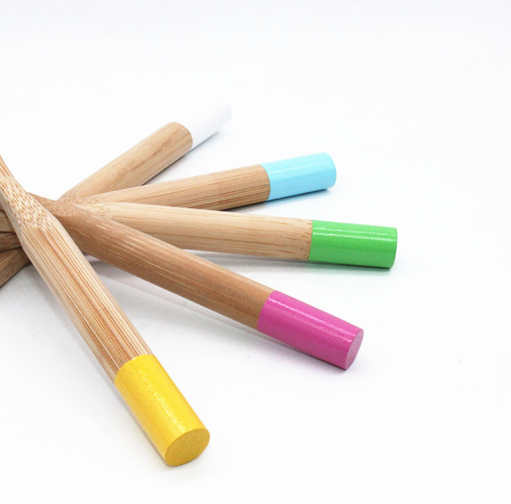 Natural Bamboo Kids Toothbrush