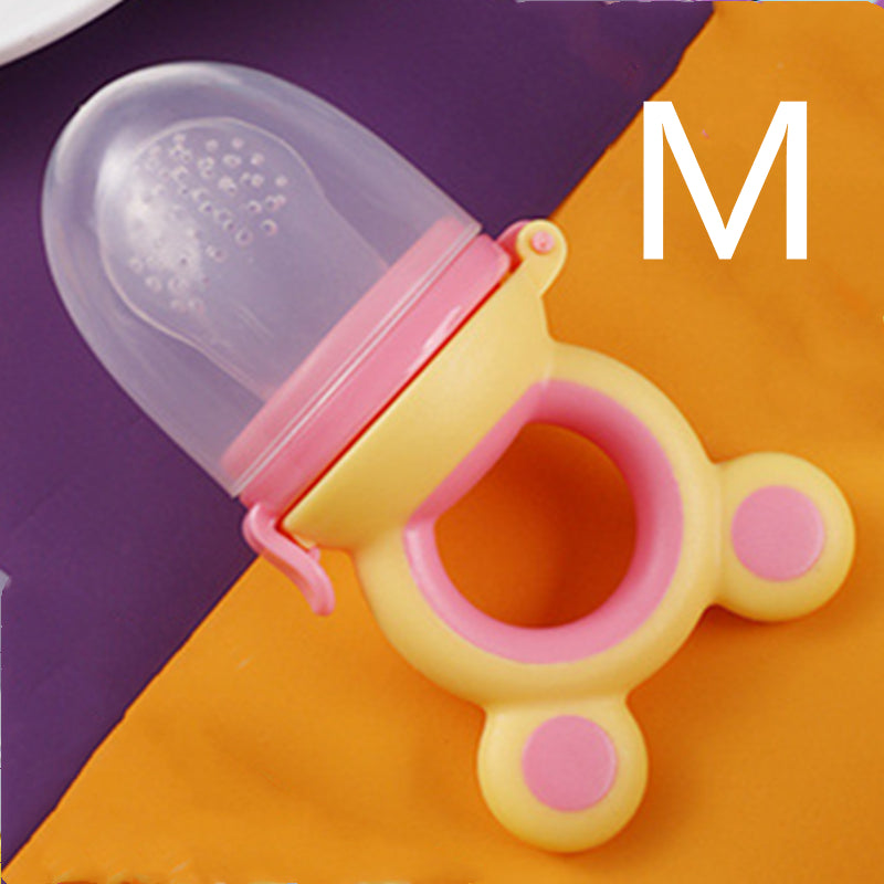 Baby Pacifier Fruit & Vegetable Silicone Mesh Bag