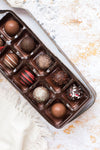 Wine Truffle Box Assortment Gourmet Chocolate