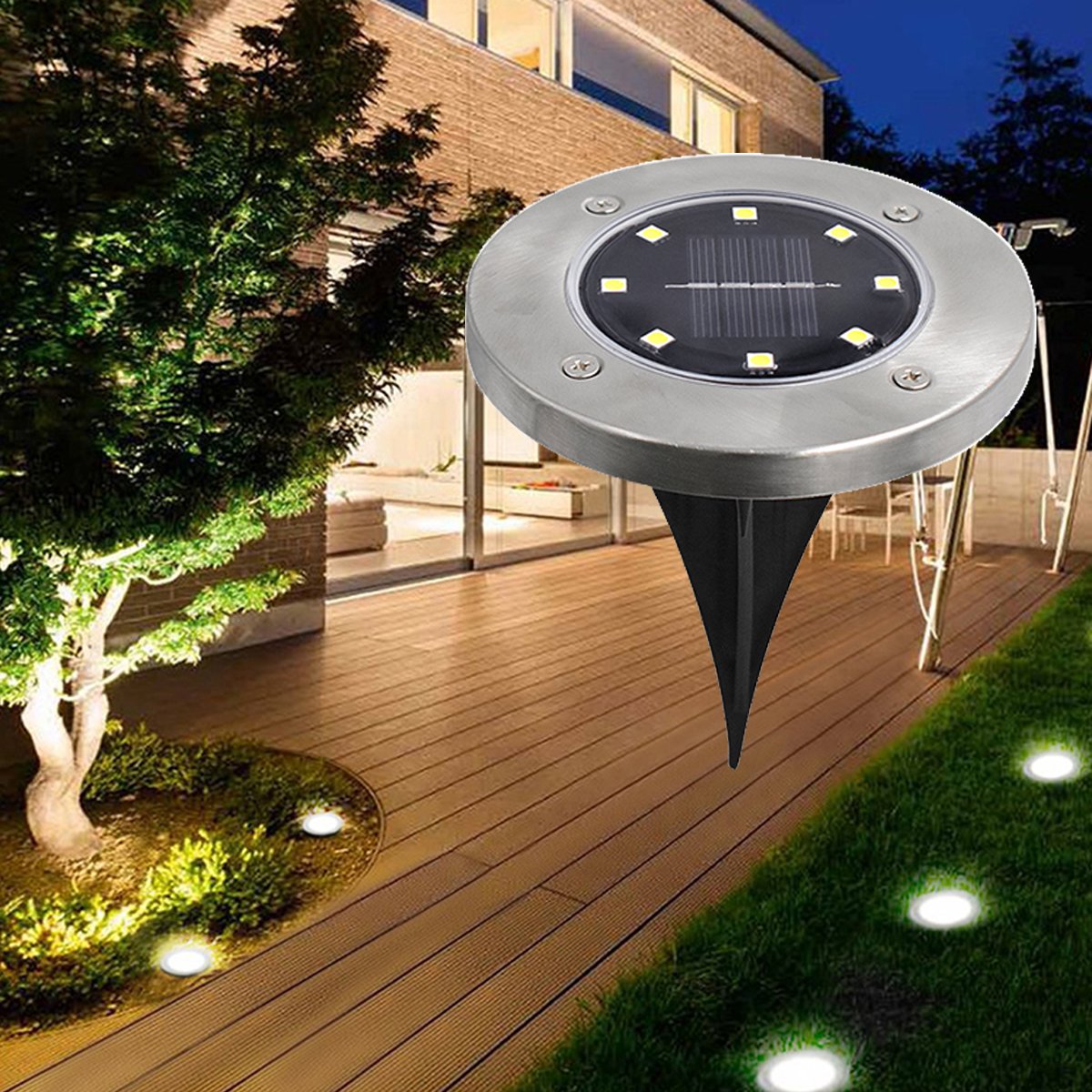 LED Solar Powered Light Outdoor