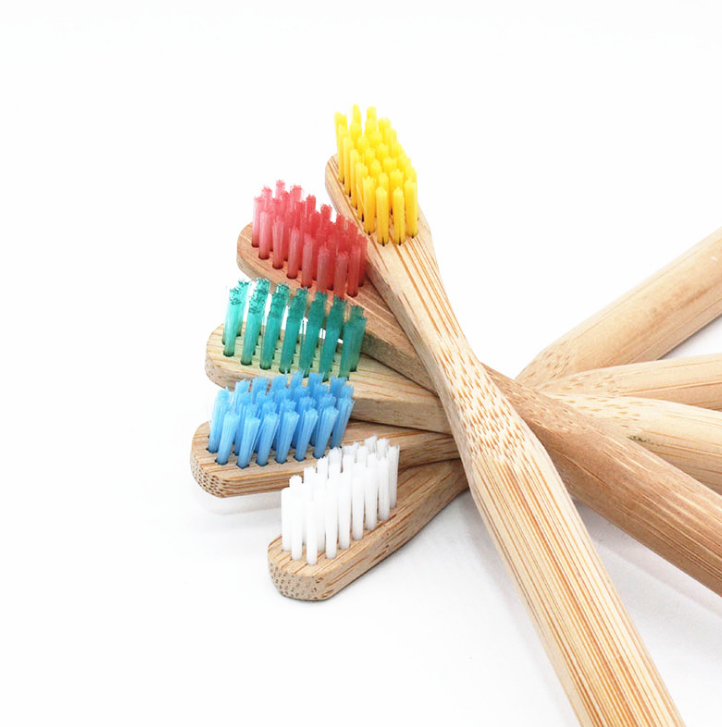 Natural Bamboo Kids Toothbrush