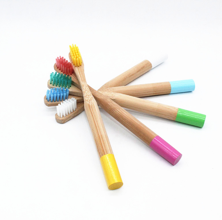 Natural Bamboo Kids Toothbrush