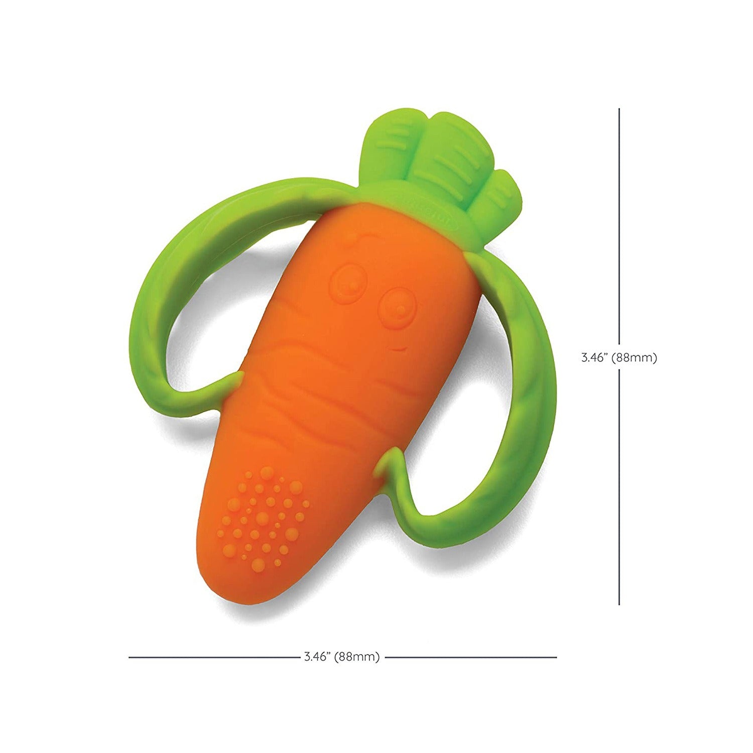 Carrot Gum Teeth Grinder-Soft Silicone