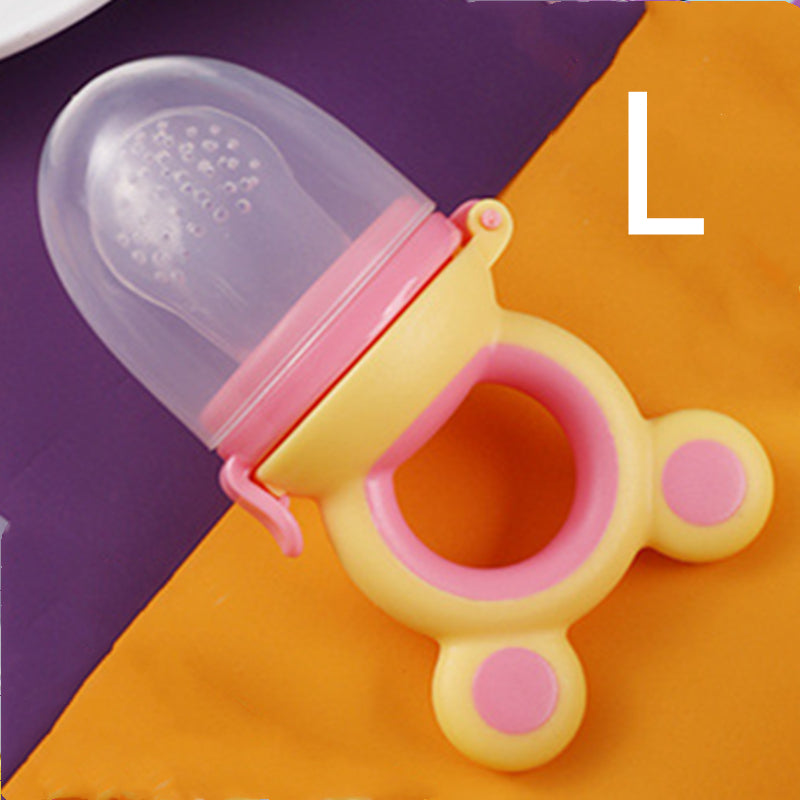 Baby Pacifier Fruit & Vegetable Silicone Mesh Bag