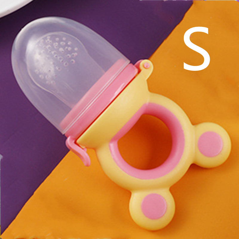 Baby Pacifier Fruit & Vegetable Silicone Mesh Bag