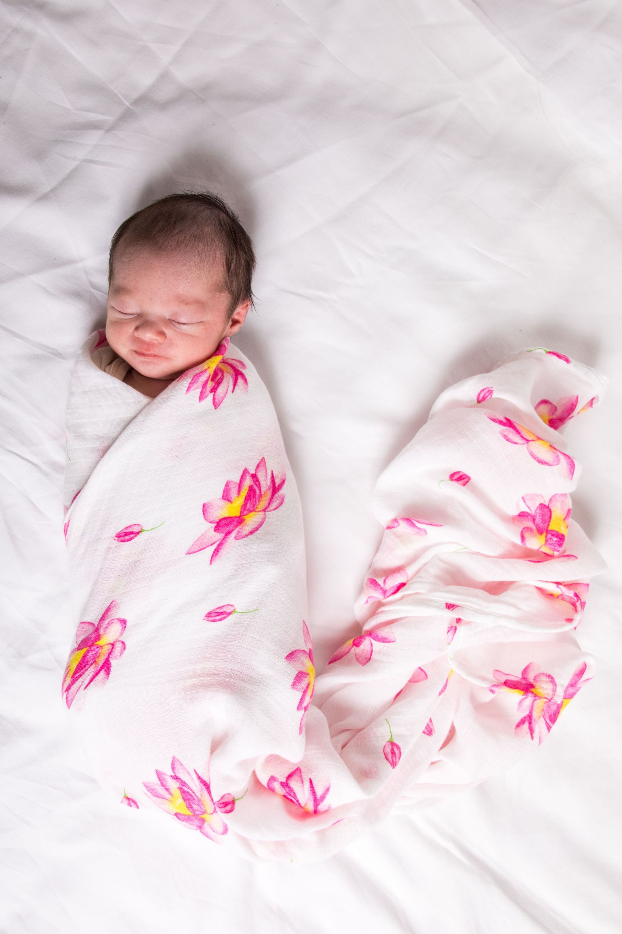 ORGANIC SWADDLE SET - ENCHANTED GARDEN