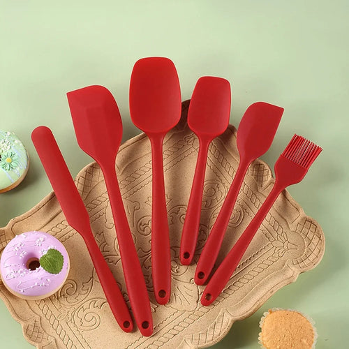 6-Piece Silicone Spatula Set