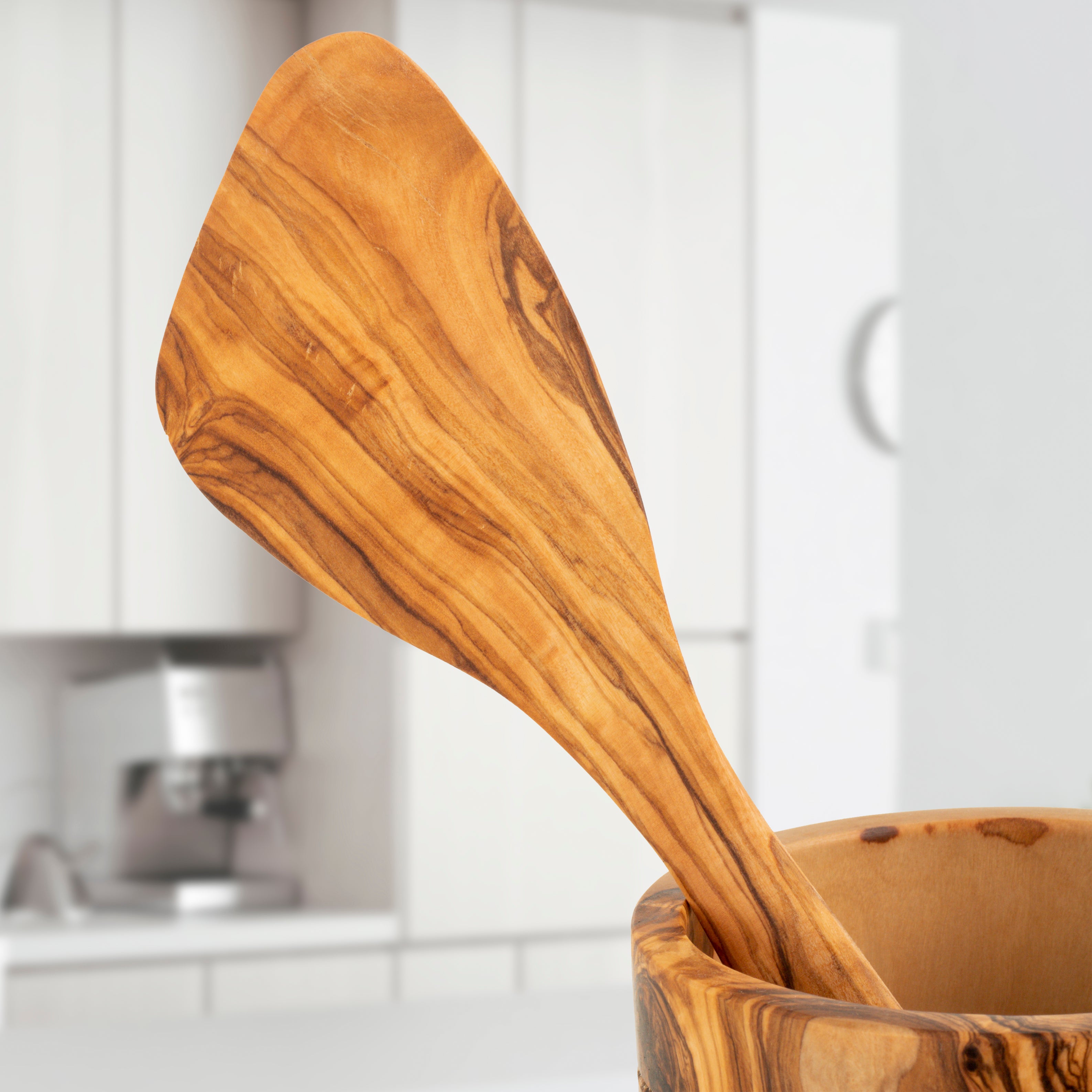 Handmade Olive Wood Kitchen Utensils Set