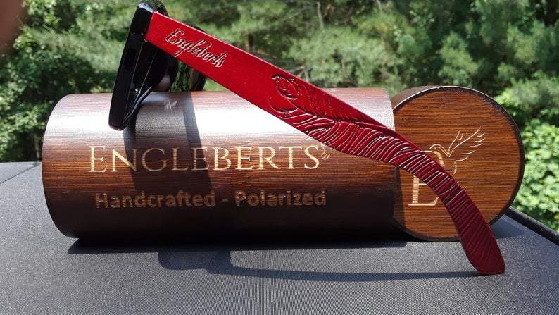 Rosewood Sunglasses With Wood Case