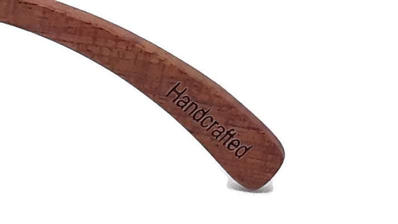 100% Real Brazilian Pear Wood Sunglasses